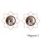Uniquewise Decorative Metal Wall Mounted Modern Mirror - Perfect for Living Room, Bedroom, Bathroom Vanity, Entryway, or Hallway, Adding Elegance and Charm to Your Space